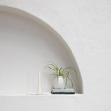 Tapered Ridge Soy Wax Statement Pillar Candle