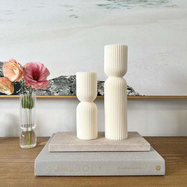 Topus Concrete™ Quartz Rectangle Candle Tray | Aureliia Collection