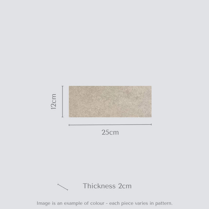 Topus Concrete™ Quartz Rectangle Candle Tray | Aureliia Collection