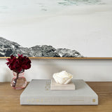 Topus Concrete™ Quartz Square Candle Tray | Aureliia Collection