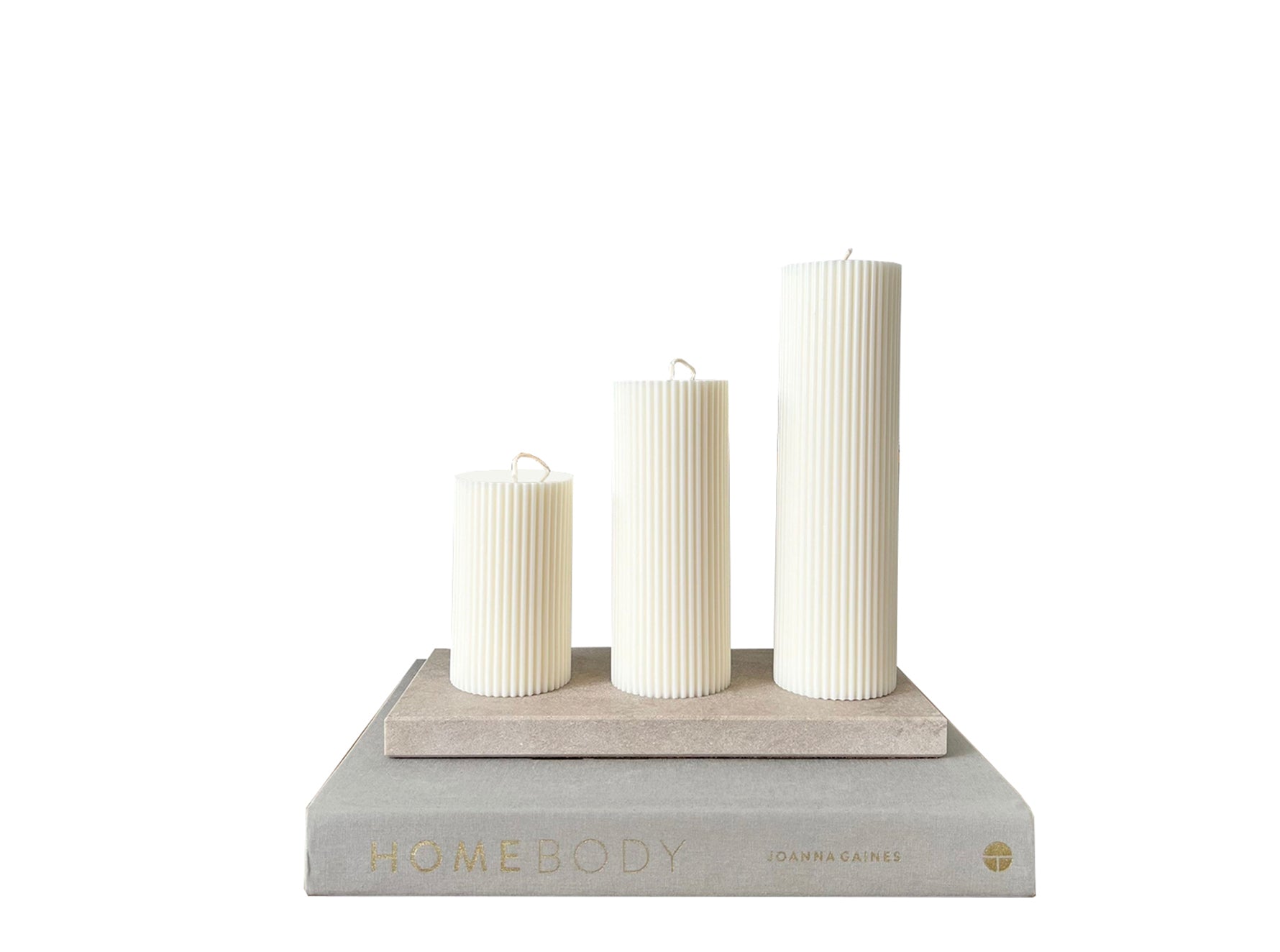Topus Concrete™ Quartz Rectangle Candle Tray | Aureliia Collection