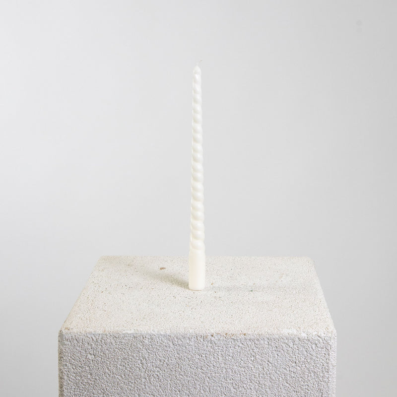 Twisted Taper Soy Wax Candle