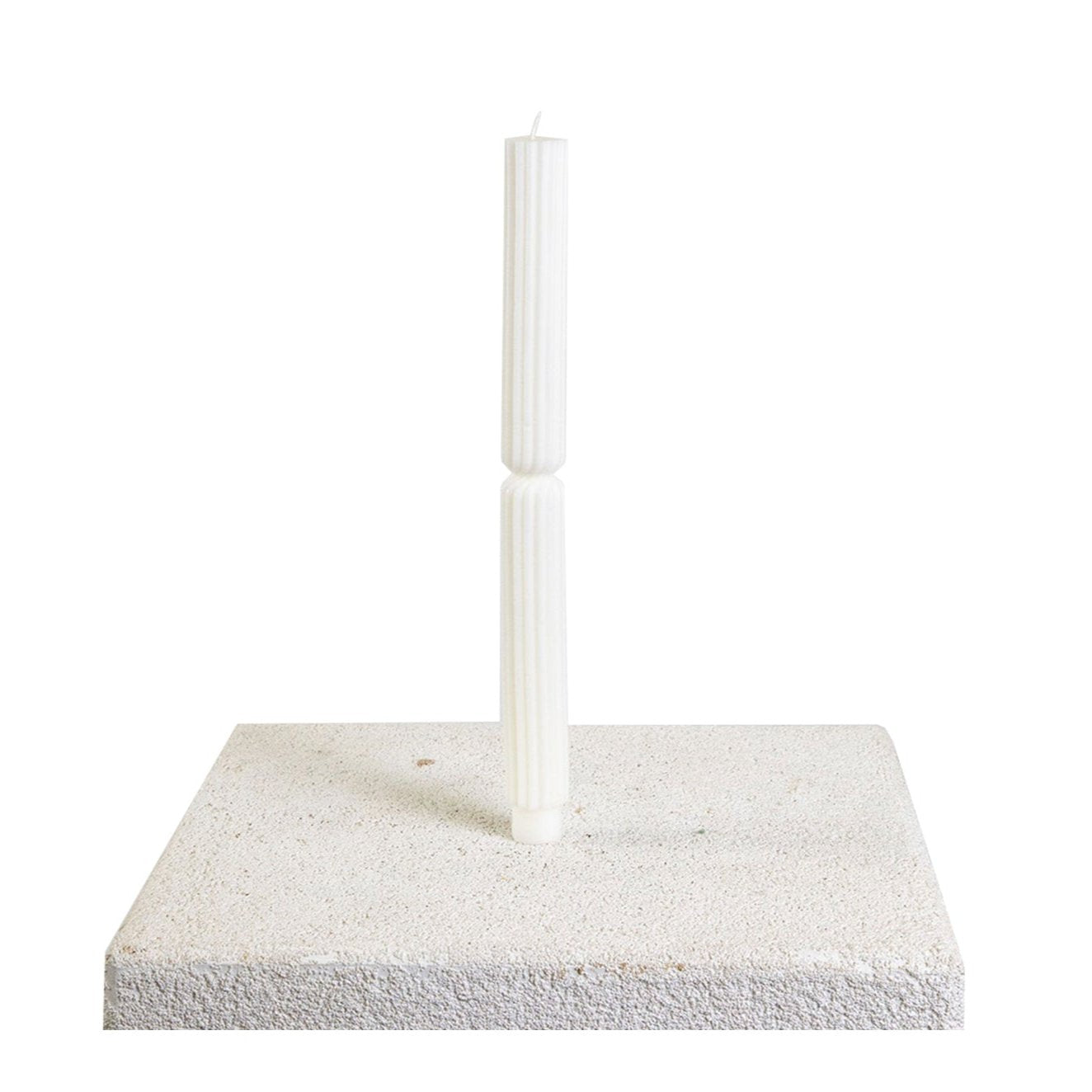 Twisted Ridge Pillar Soy Wax Candle