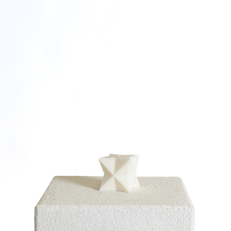 Christmas Star Sculptural Soy Wax Candle