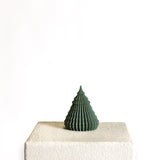 Traditional Christmas Tree Sculptural Soy Wax Candle