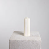 Big Top Ribbed Soy Wax Statement Pillar Candle